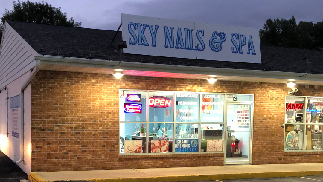 Sky Nail Spa in Howard logo